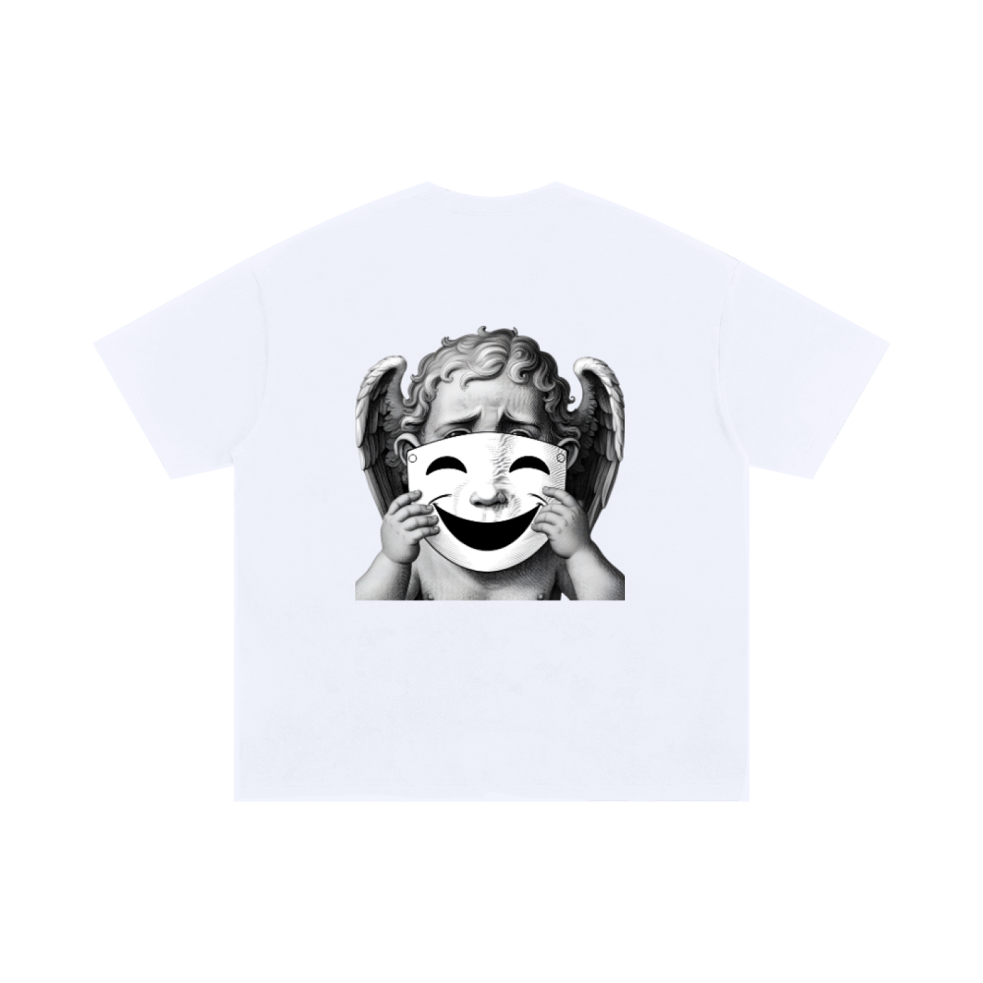 Smile now cry later oversized T-shirt