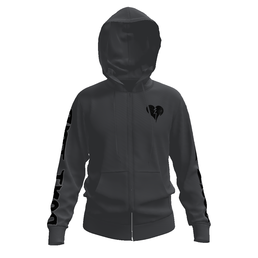 Loves final resting place Zip Hoodie